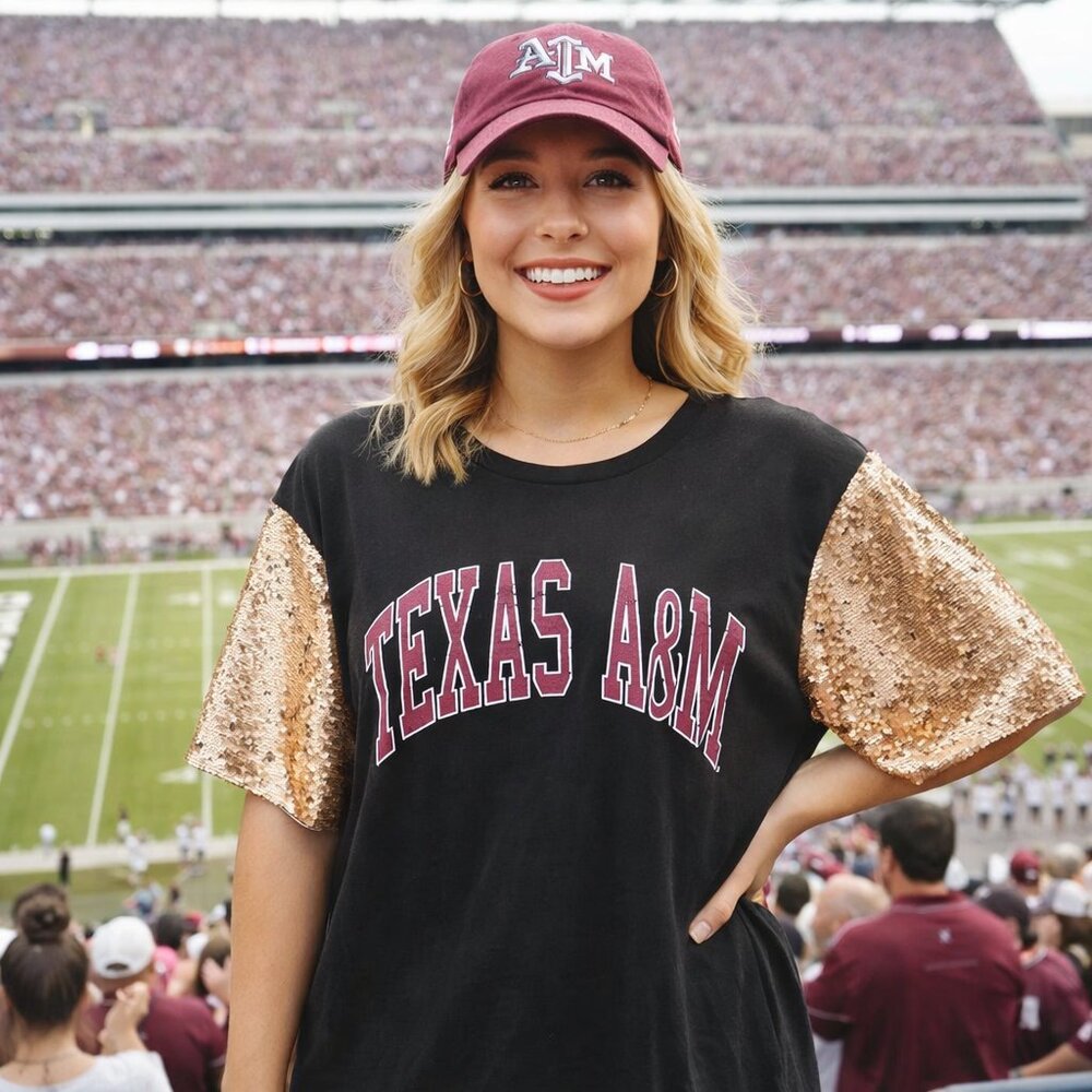 Gameday Couture Black Texas A&M Aggies XL Short-Sleeve T-Shirt